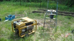  Установка спицы в местах без электричества.